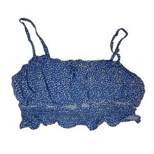 Wild Fable Daisy Ruffle Crop Top